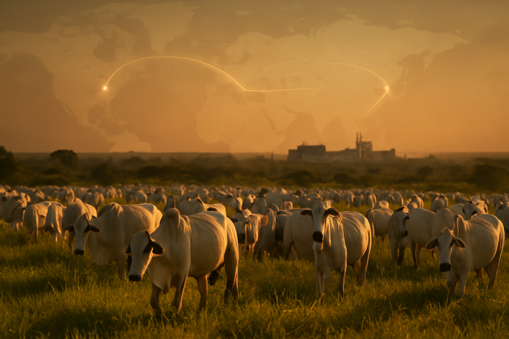 Cota Chinesa no Limite: O Que o Esgotamento das Importações Significa para o Preço da Carne Bovina no Brasil