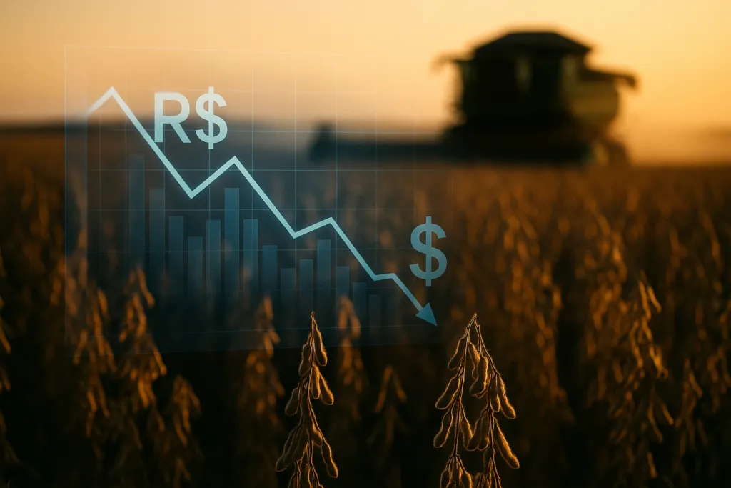 Real mais forte, receita menor: como a valorização do câmbio afeta o agronegócio em 2026